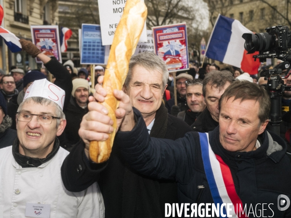 Fra - les artisans et boulangers dans la rue - paris