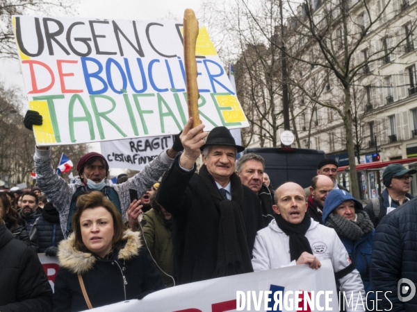 Fra - les artisans et boulangers dans la rue - paris