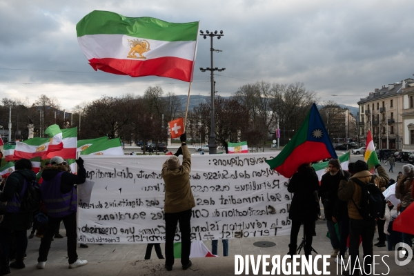 Manifestation en soutien au peuple Iranien