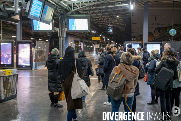 Gare de l Est : le trafic interrompu