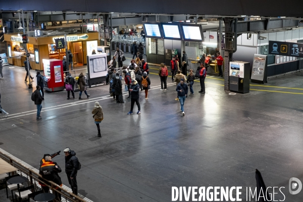 Gare de l Est : le trafic interrompu