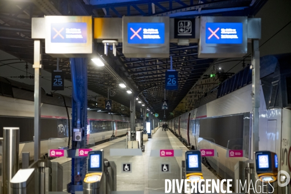 Gare de l Est : le trafic interrompu