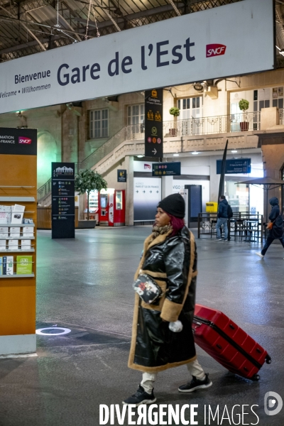 Gare de l Est : le trafic interrompu