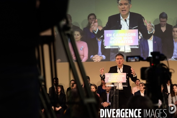 La nupes contre la reforme des retraites