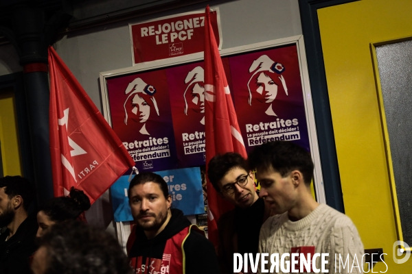 La nupes contre la reforme des retraites