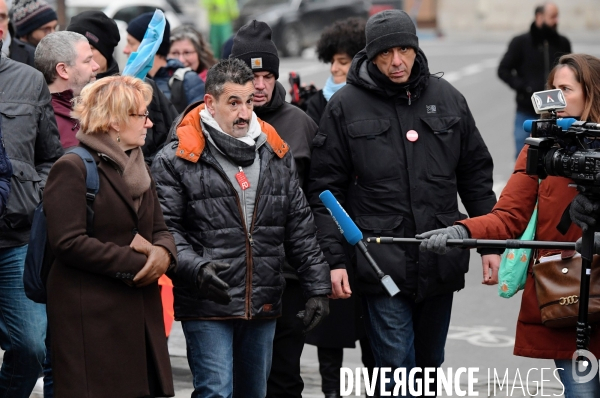 Point presse de l intersyndicale  contre la reforme des Retraites