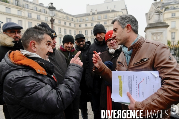 Point presse de l intersyndicale  contre la reforme des Retraites