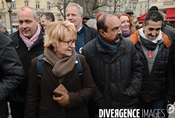 Point presse de l intersyndicale  contre la reforme des Retraites