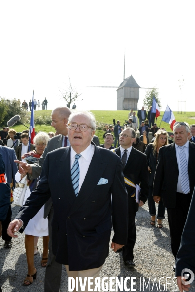 Jean Marie Le Pen lance sa campagne à Valmy