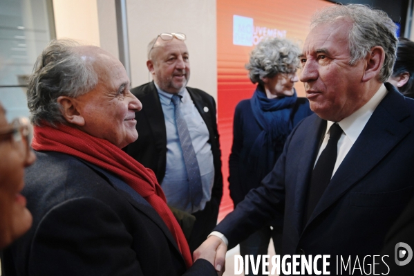 Jean Paul Mattei avec François Bayrou