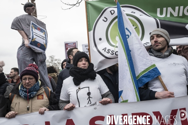 Manifestation des boulangers et artisans