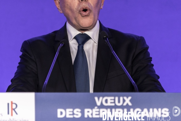 Voeux d Eric Ciotti, président de LR aux parlementaires