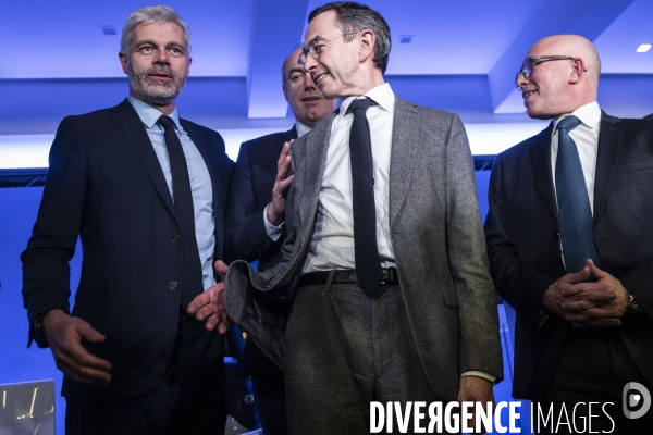 Voeux d Eric Ciotti, président de LR aux parlementaires