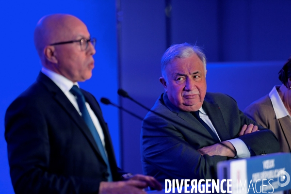 Eric Ciotti avec Gerard Larcher