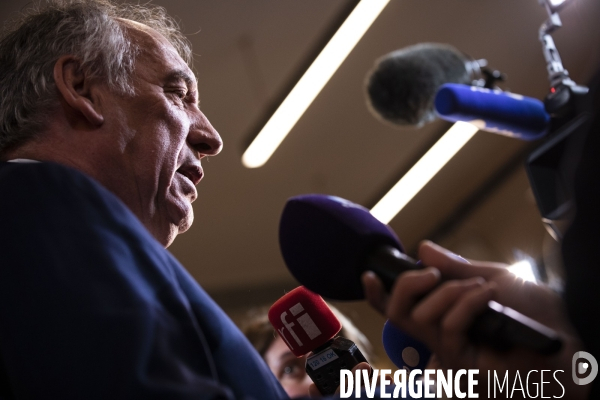 Voeux du MODEM et de François BAYROU à la presse.