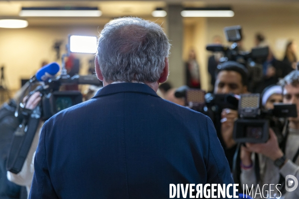 Voeux du MODEM et de François BAYROU à la presse.