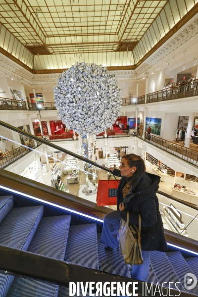 Subodh gupta  exposition sangam au bon marche