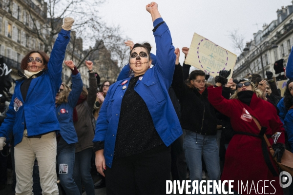 FRA-Manifestation-Reforme Retraite- Paris