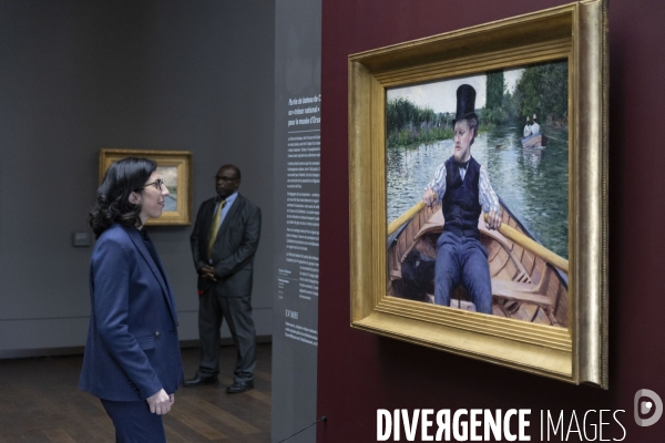 Partie de bateau  de Gustave Caillebotte entre dans les collections du musée d Orsay.