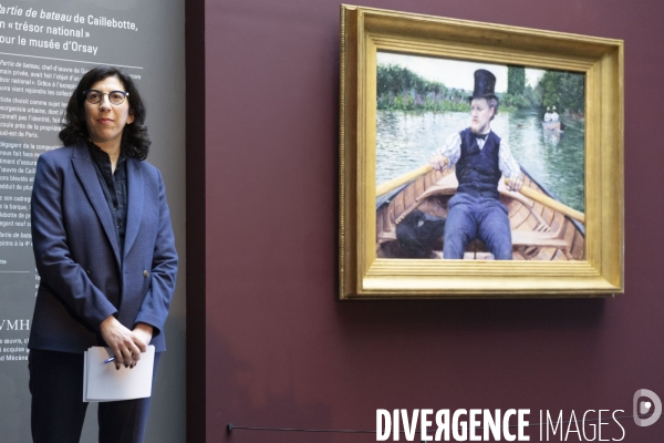 Partie de bateau  de Gustave Caillebotte entre dans les collections du musée d Orsay.