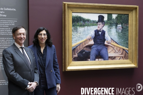 Partie de bateau  de Gustave Caillebotte entre dans les collections du musée d Orsay.