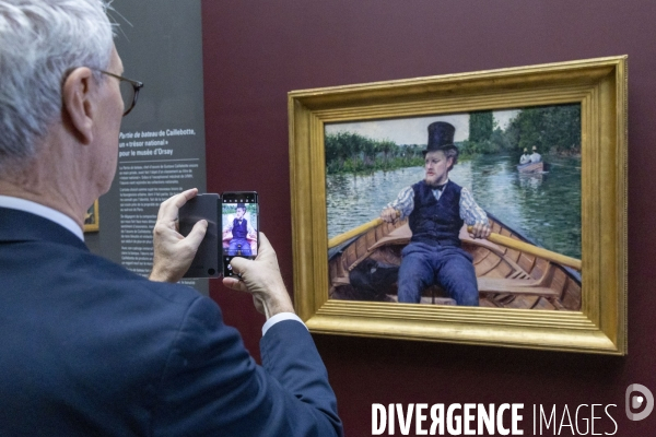 Partie de bateau  de Gustave Caillebotte entre dans les collections du musée d Orsay.