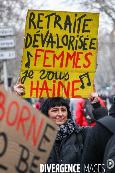 Toulouse : 2eme manifestation contre la reforme de la retraite