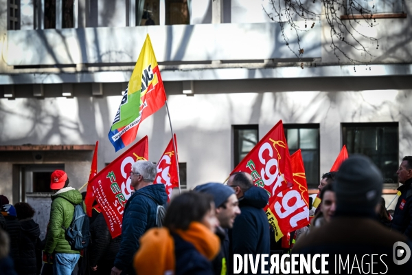 Toulouse : 2eme manifestation contre la reforme de la retraite