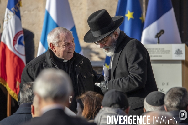 Hommage pour la rafle de 1943 à Marseille