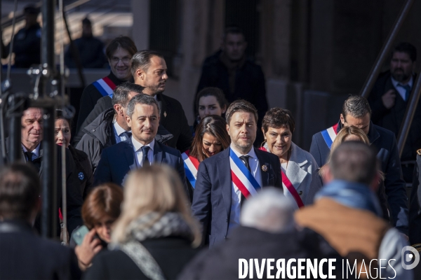 Hommage pour la rafle de 1943 à Marseille