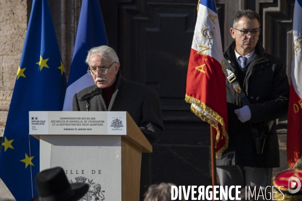 Hommage pour la rafle de 1943 à Marseille