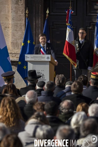 Hommage pour la rafle de 1943 à Marseille