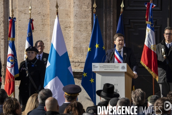 Hommage pour la rafle de 1943 à Marseille