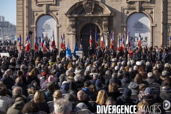 Hommage pour la rafle de 1943 à Marseille