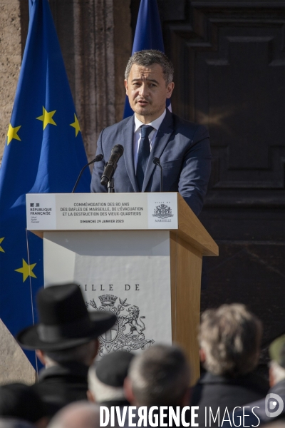 Hommage pour la rafle de 1943 à Marseille