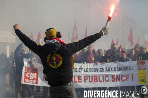 Deuxième manifestation contre la réforme de la retraite à Marseille