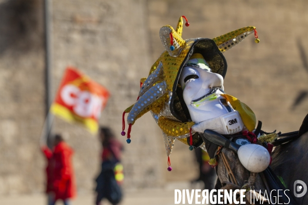 Deuxième manifestation contre la réforme de la retraite à Marseille