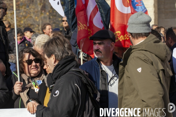 Deuxième manifestation contre la réforme de la retraite à Marseille