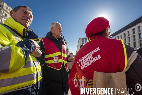 Deuxième manifestation contre la réforme de la retraite à Marseille