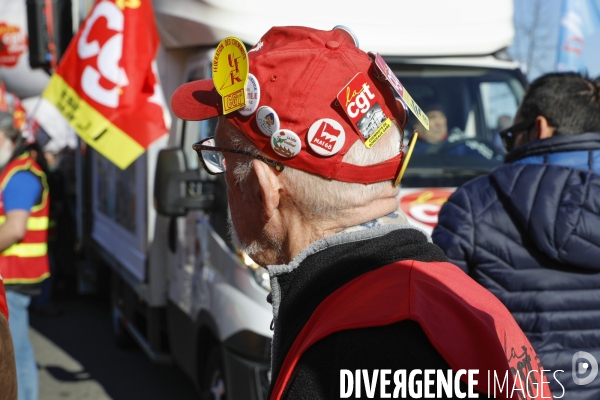 Bordeaux, Manifestation contre la réforme des retraites