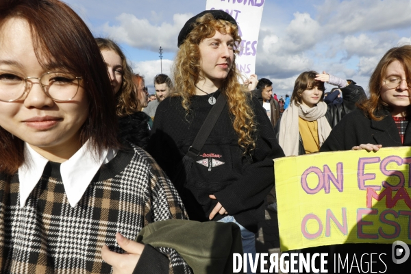 Bordeaux, Manifestation contre la réforme des retraites