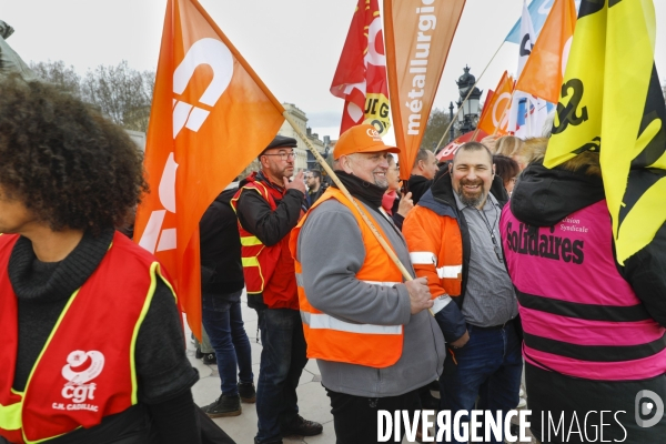 Bordeaux, Manifestation contre la réforme des retraites