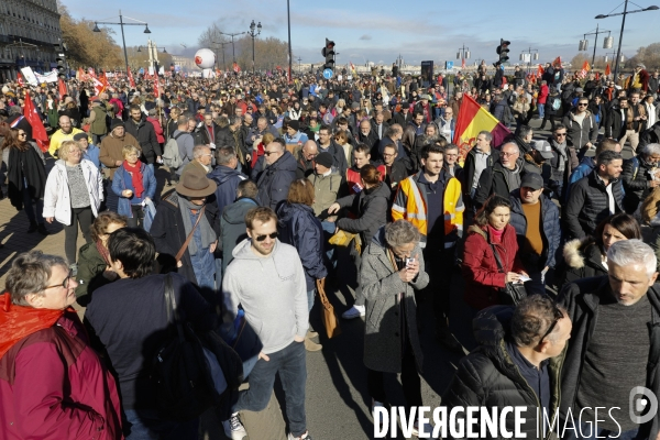 Bordeaux, Manifestation contre la réforme des retraites