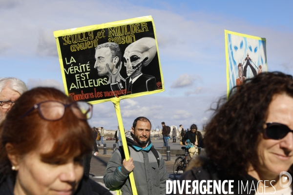 Bordeaux, Manifestation contre la réforme des retraites
