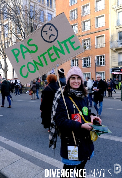 2 éme manifestation nationale contre la reforme des retraites du gouvernement Borne