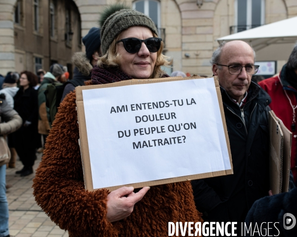 Manifestation retraites Dijon