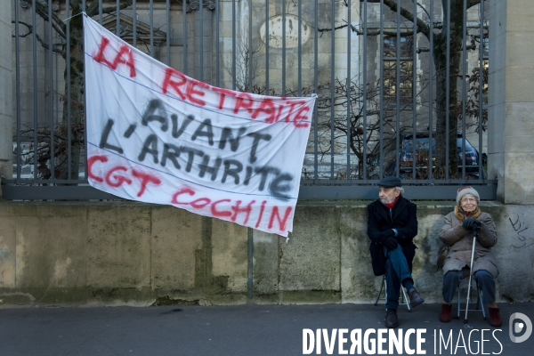 Manifestation contre la réforme des retraites