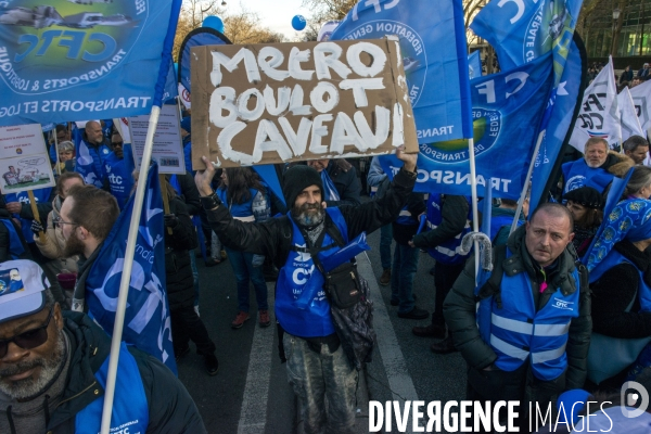 Manifestation contre la réforme des retraites