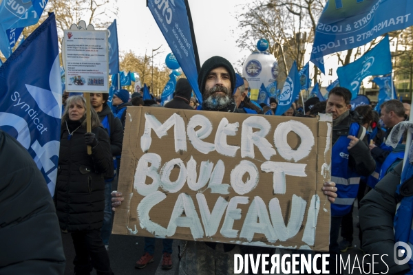 Manifestation contre la réforme des retraites