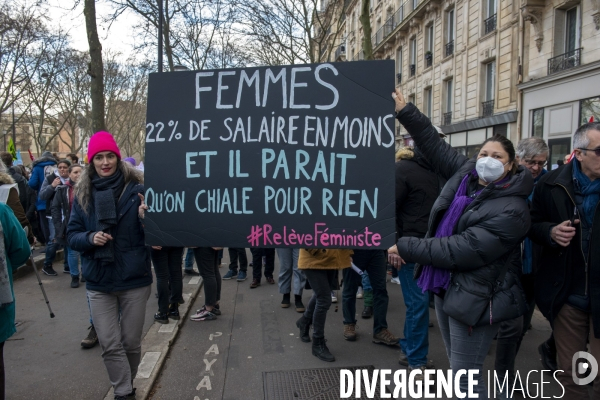 Manifestation contre la réforme des retraites